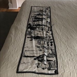 Fun J. Crew Silk Scarf